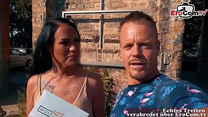 EroCom Date - German Latina Milf public pick up and outdoor Sex casting Blinddate and get fucked